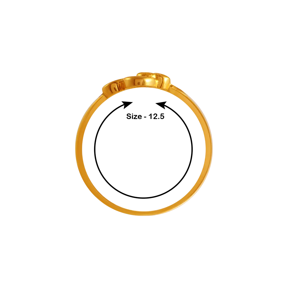 14k Hearty Gold Rings From Amazea Collection