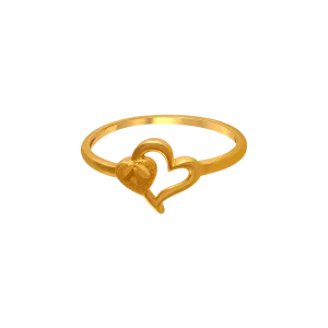 14k Hearty Gold Rings From Amazea Collection