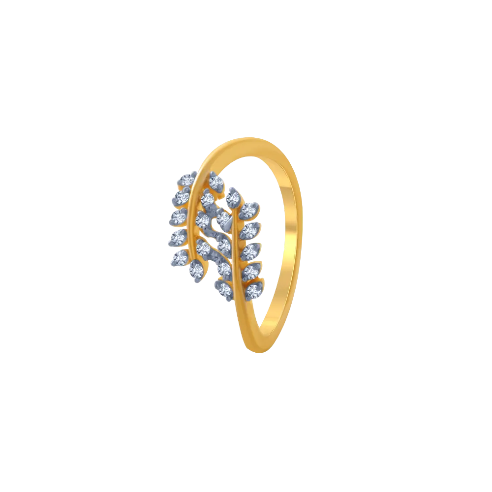 14KT (585) Yellow Gold Ring For Women