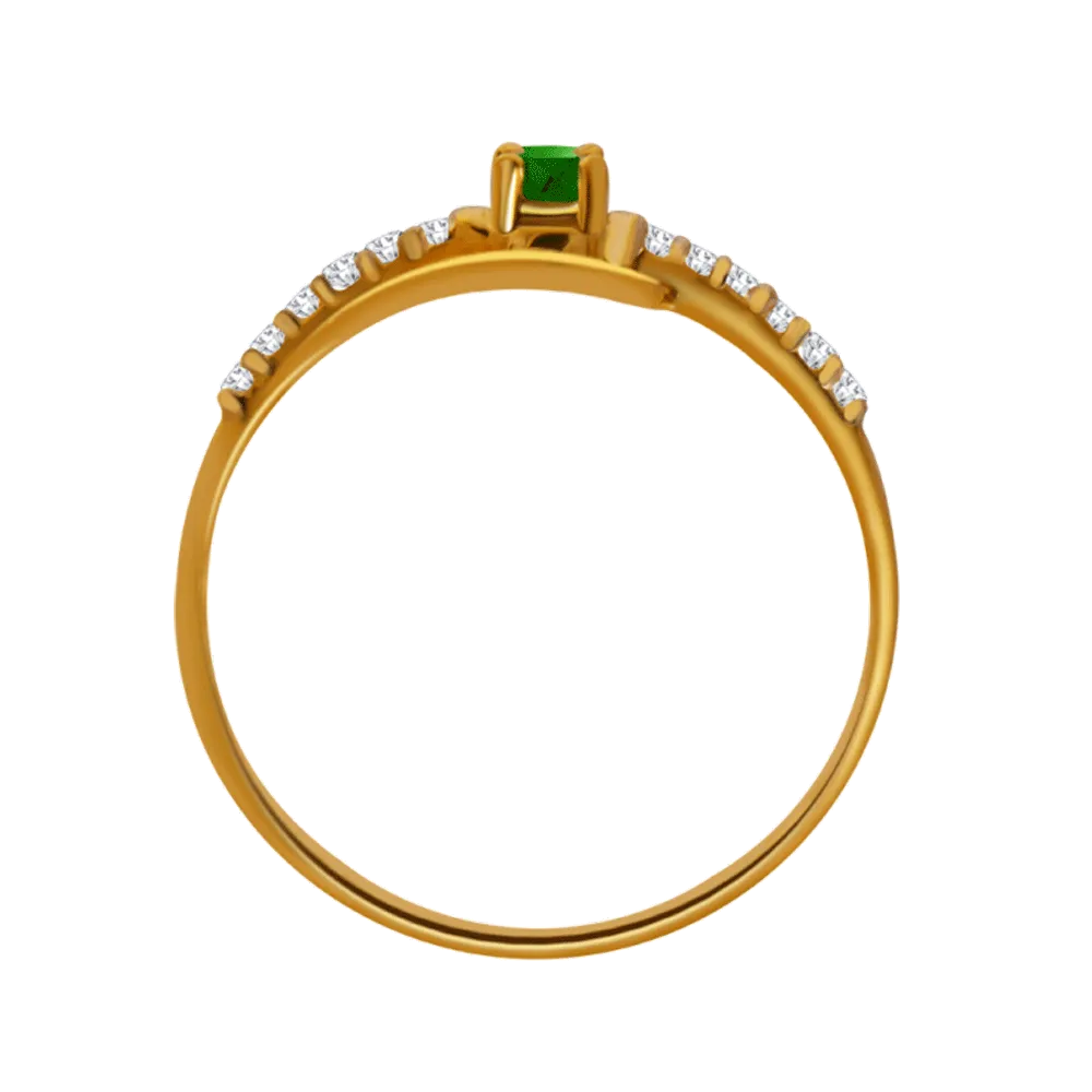 14KT (585) Yellow Gold Ring For Women