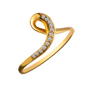 14KT (585) Yellow Gold Ring For Women