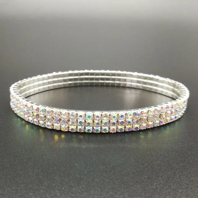 2017 Real Womens Look Stunning Diamante Rhinestone Anklet Ankle Chain For Proms Parties Or Weddings For The Bride Bridesmaid