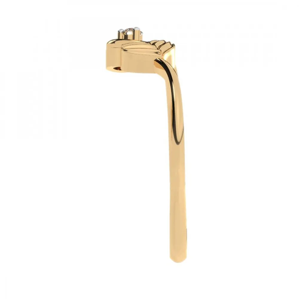 22KT (916) Yellow Gold Ring For Women