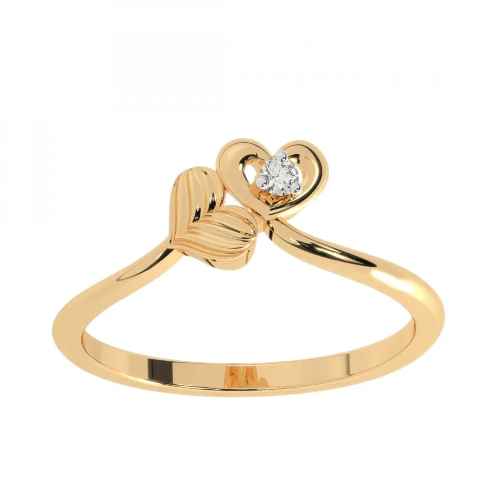 22KT (916) Yellow Gold Ring For Women