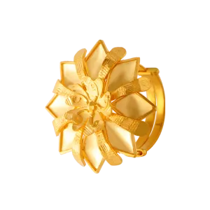 22KT Yellow Gold Ring For Women