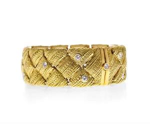 Alex Sepkus Crinkled Silk Flexible Bracelet - B-8D