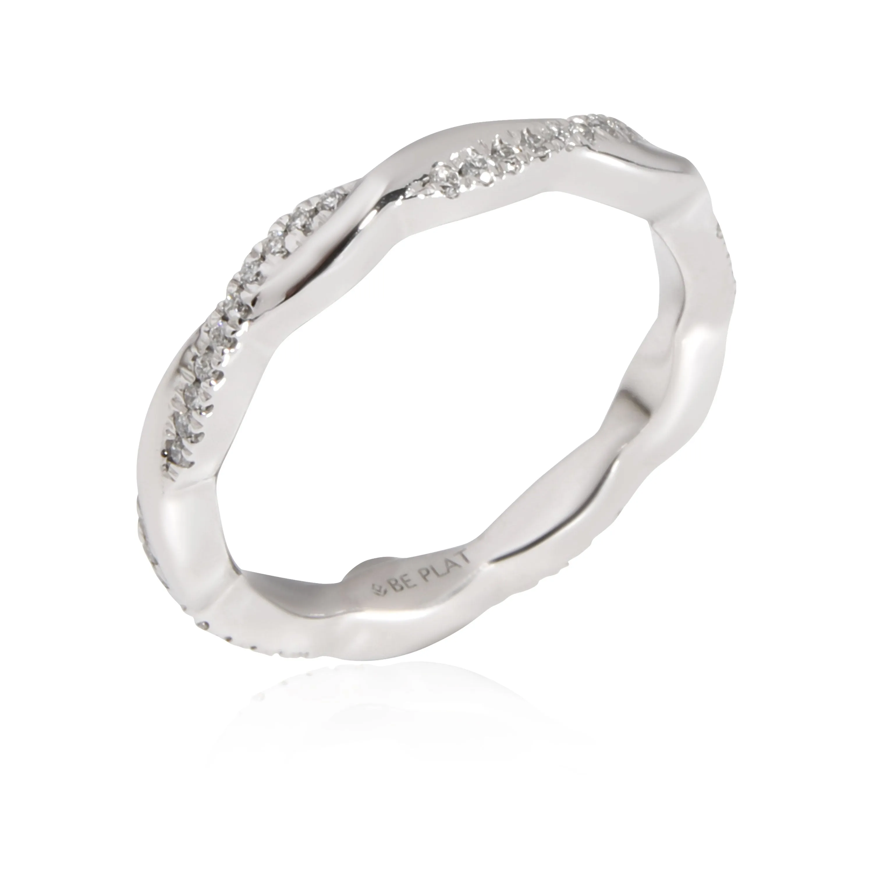 Brilliant Earth Twist Diamond Wedding Band in Platinum 0.20 CTW