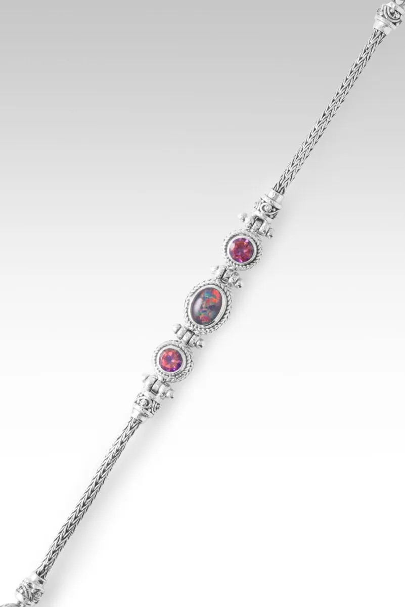 Called for a Purpose Bracelet? in Australian Opal Triplet & Rascal Pink? Mystic Topaz