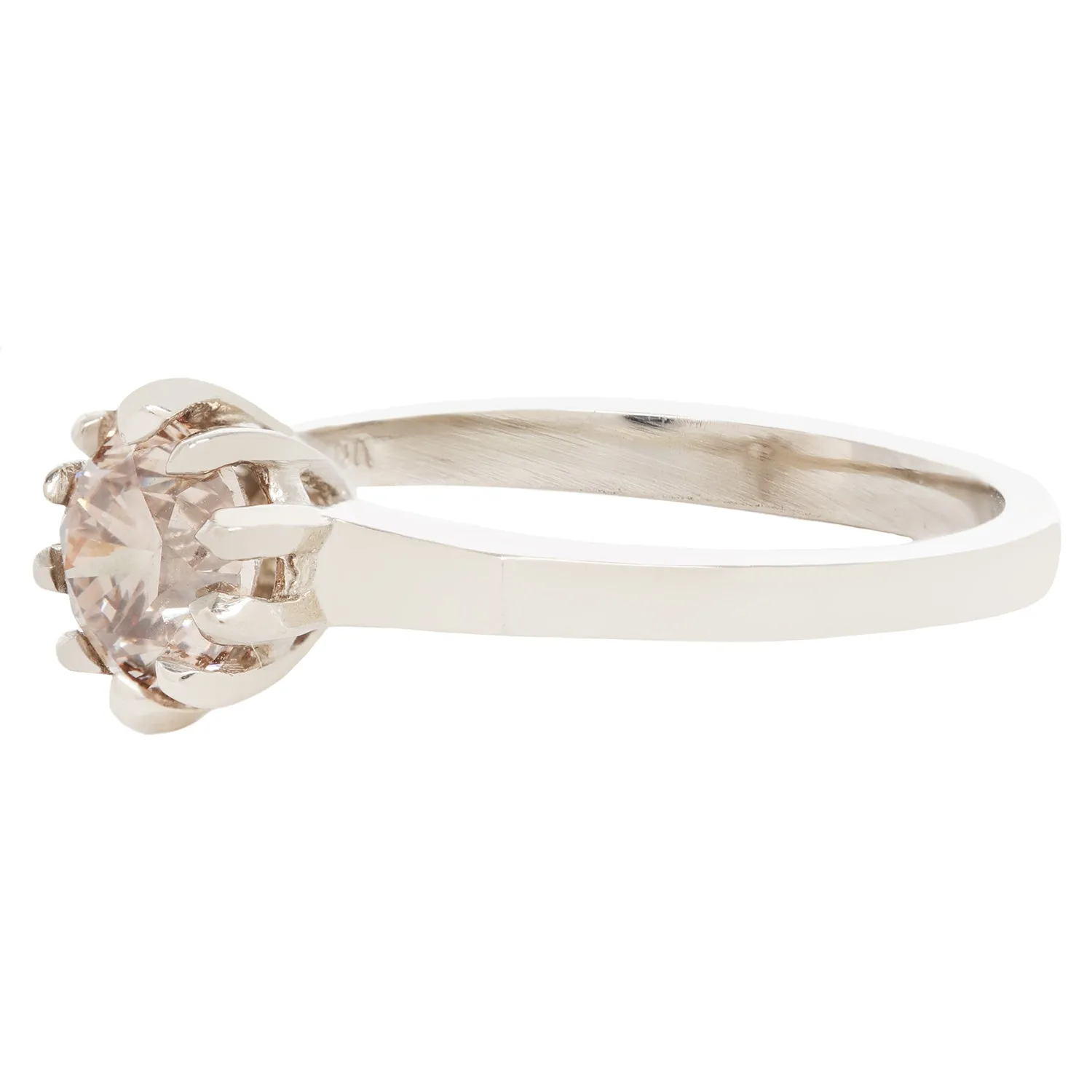 Champagne Diamond Soir??e Ring