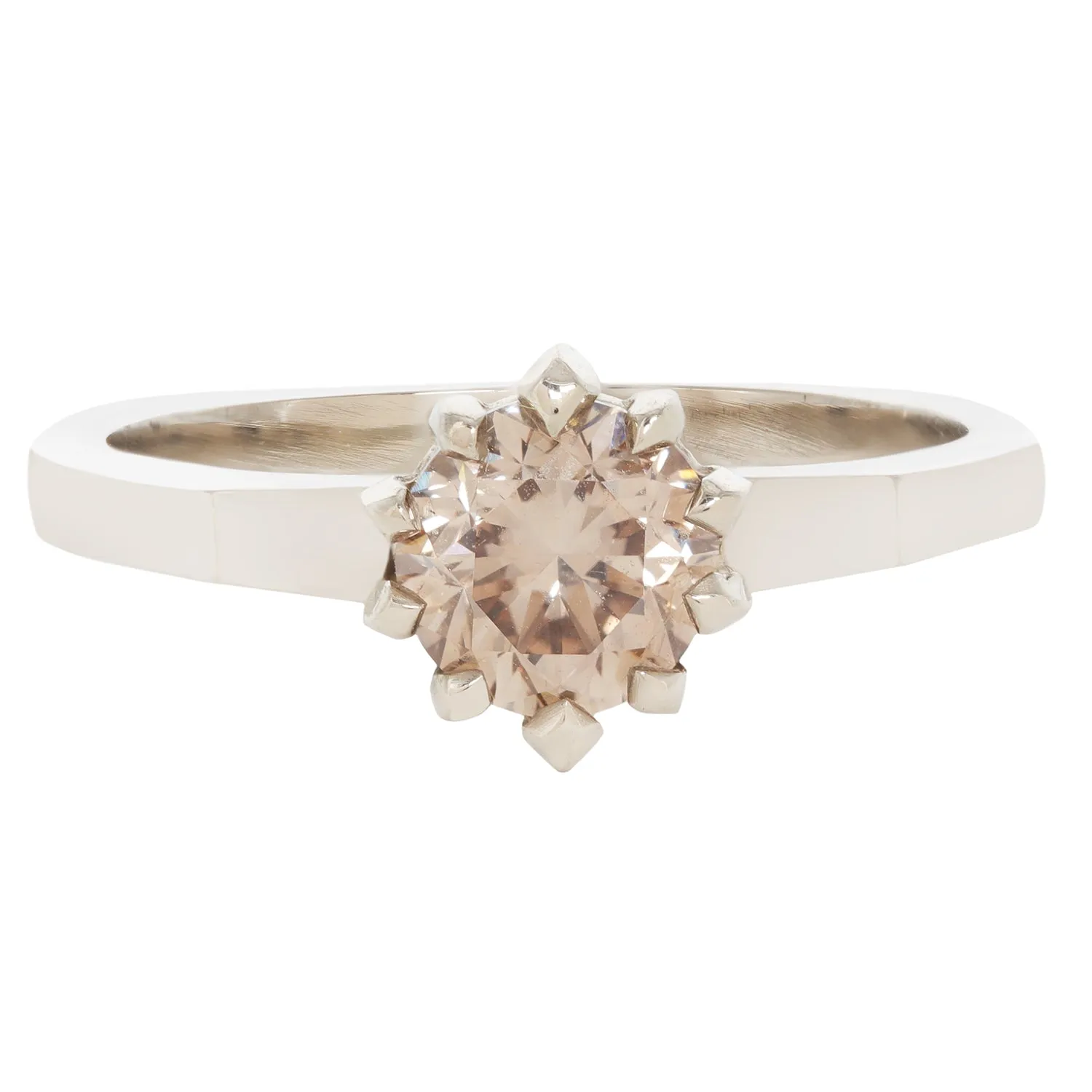 Champagne Diamond Soir??e Ring