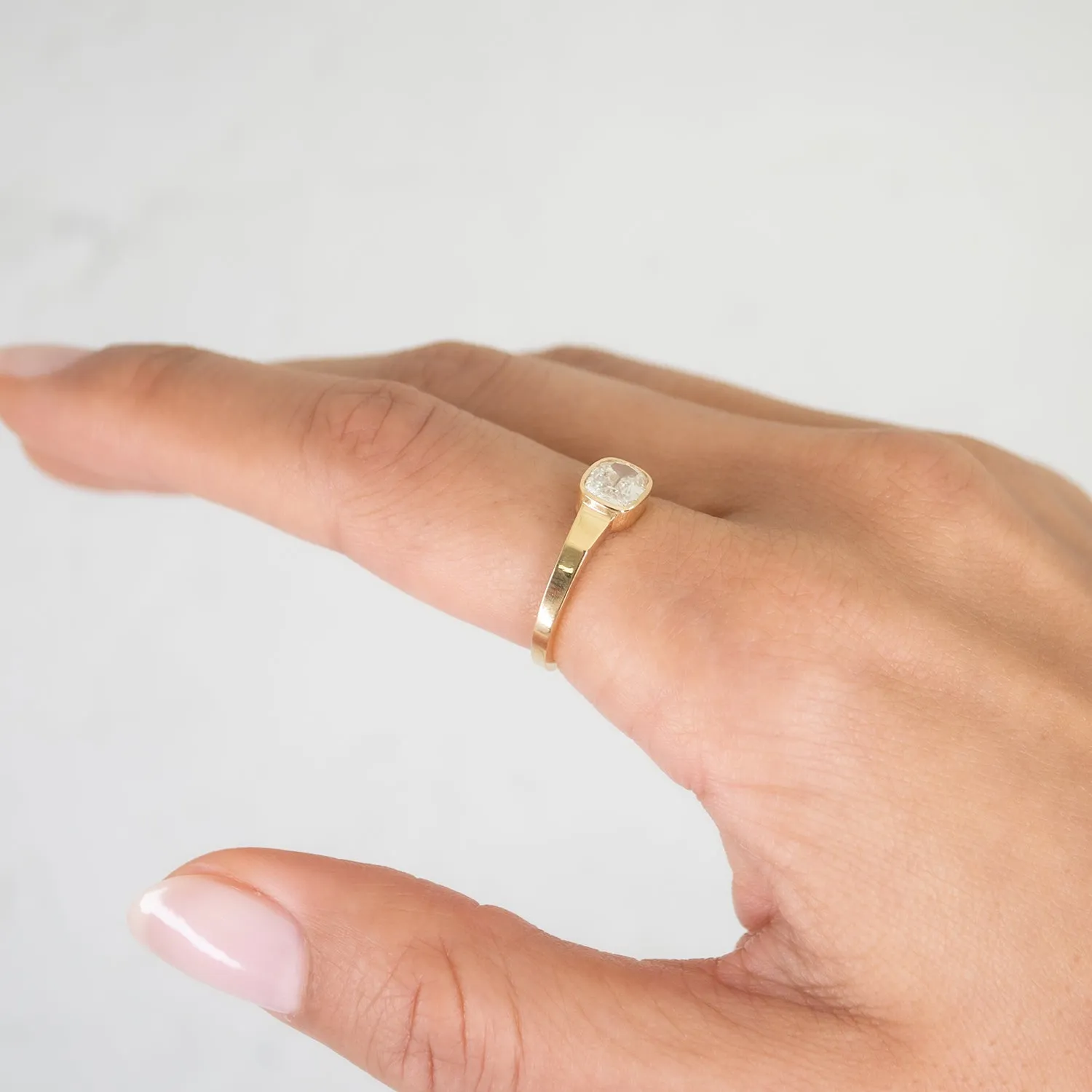 Cushion Diamond Mojave Ring