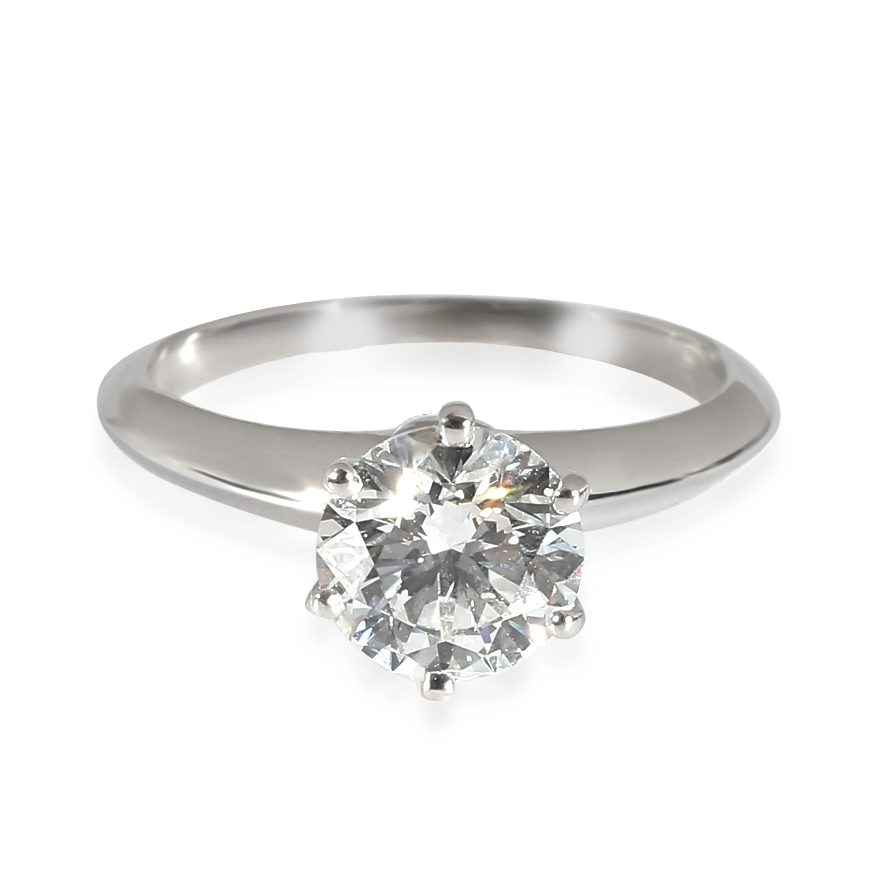 Diamond Engagement Ring in Platinum G VS1 1.23 CTW