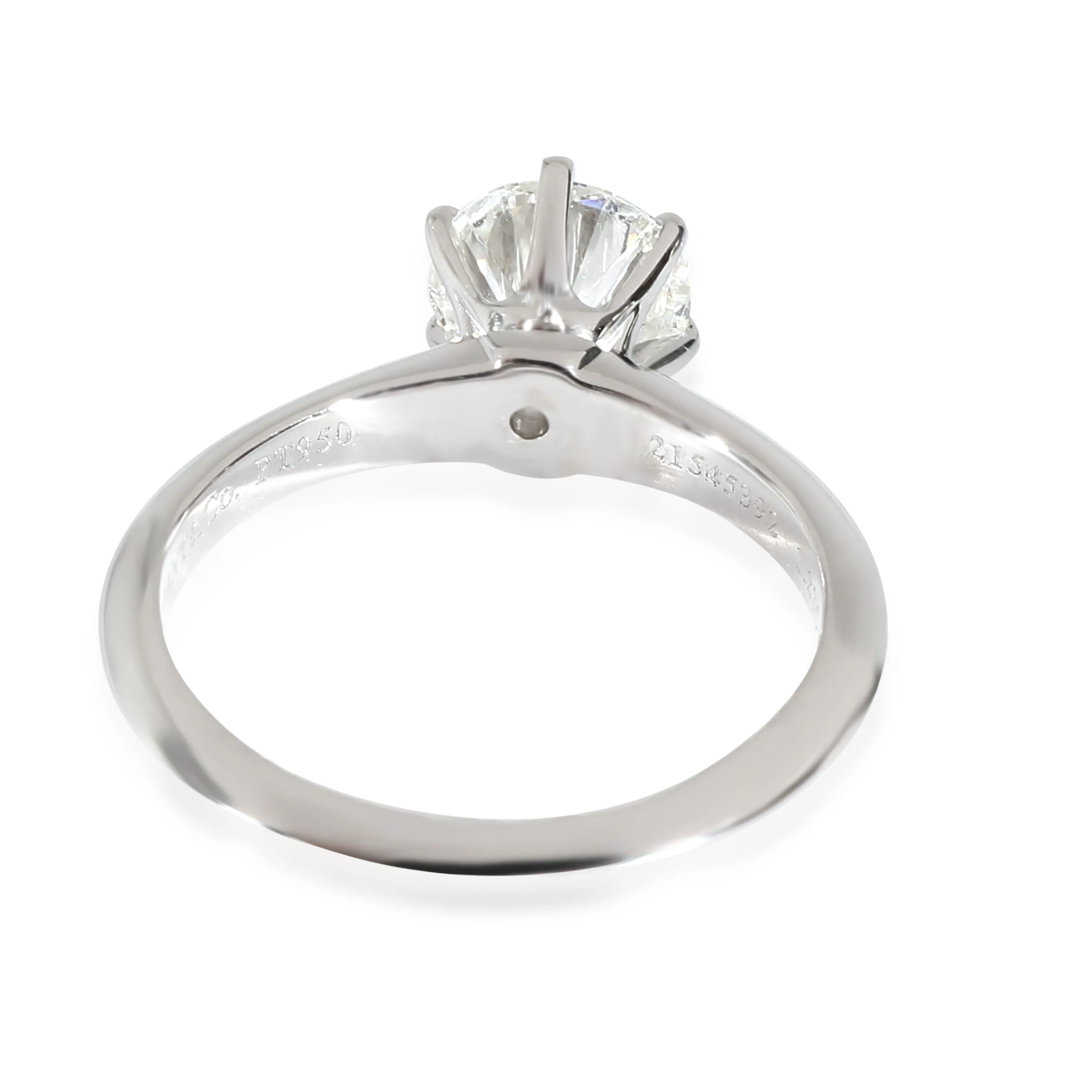 Diamond Engagement Ring in Platinum G VS1 1.23 CTW
