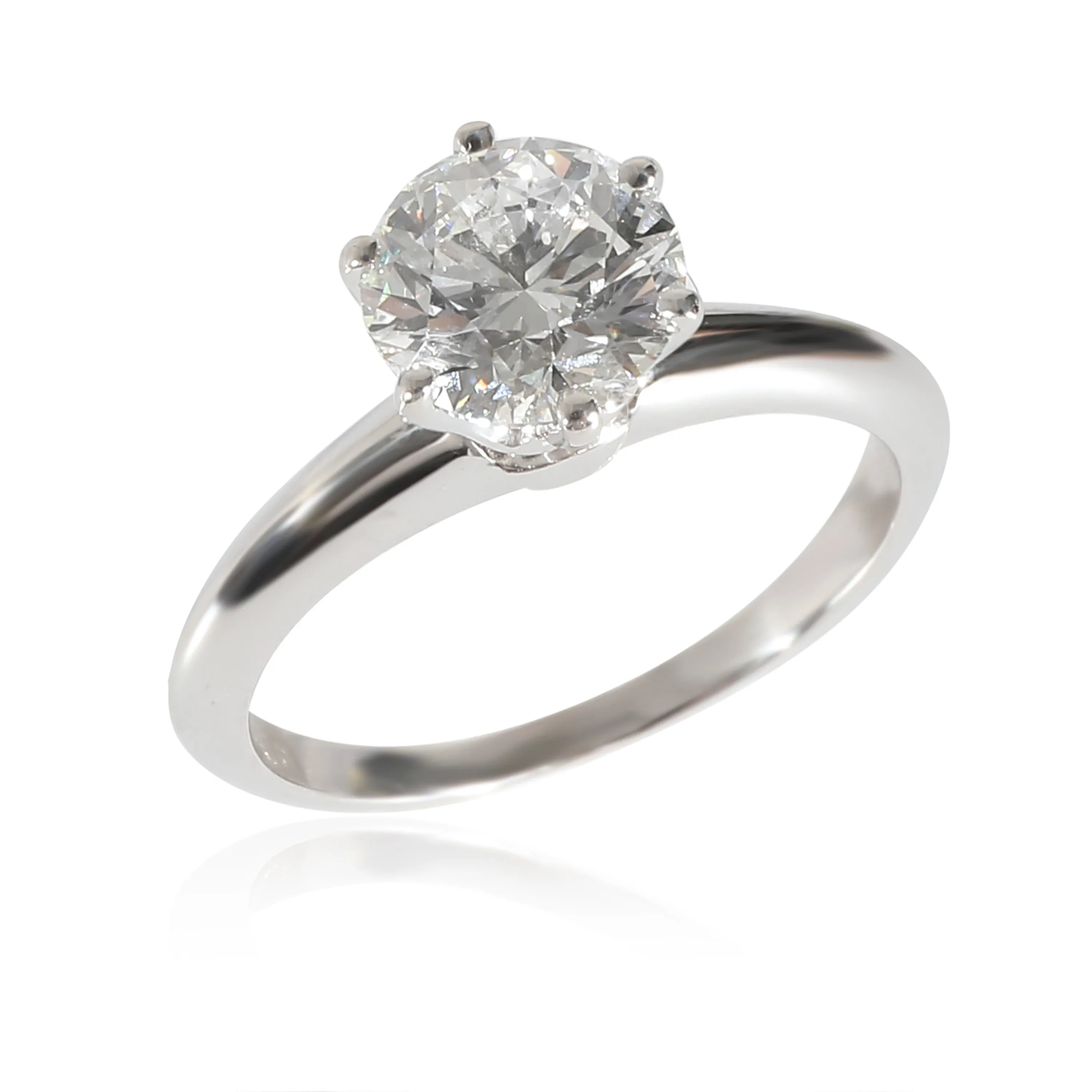 Diamond Engagement Ring in Platinum G VS1 1.23 CTW