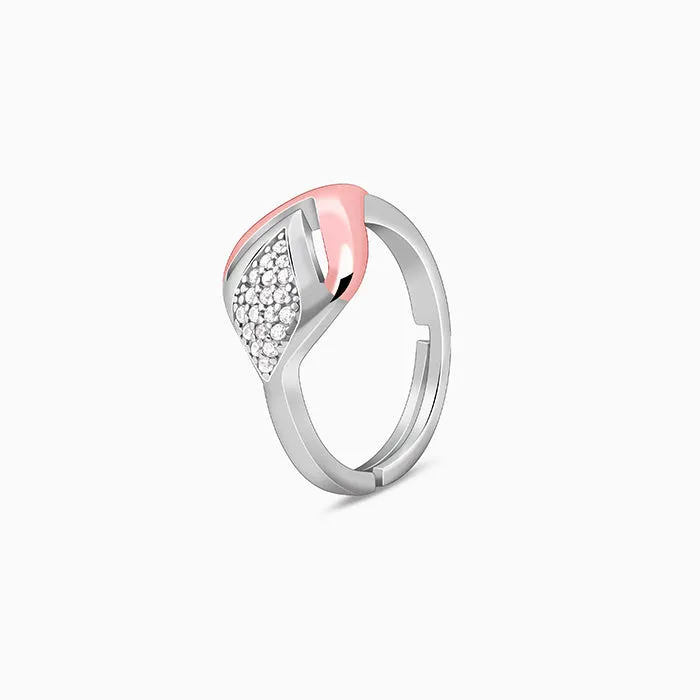 Dual Tone Majestic Rhombus Ring
