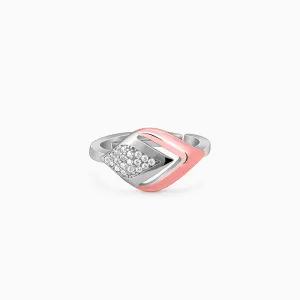 Dual Tone Majestic Rhombus Ring