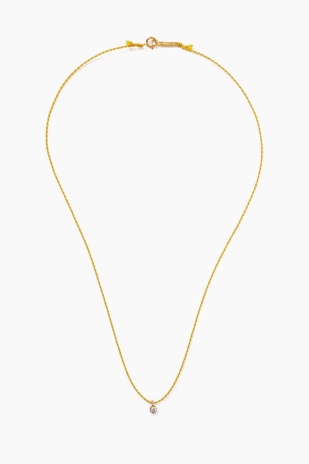 Este Diamond Necklace Mustard
