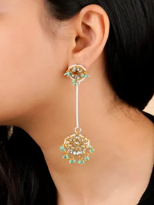 Firoza Color Mishr Earrings - MR-E130W