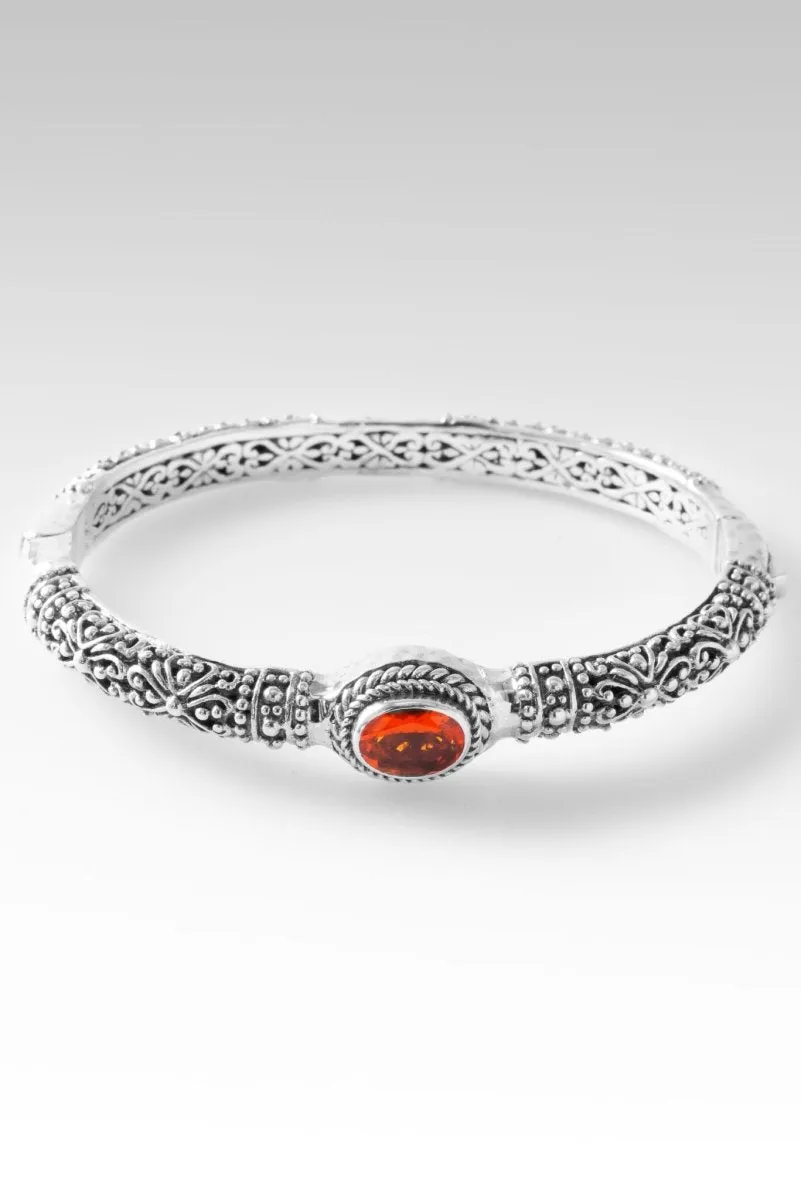 Harmony Bangle? in Mexican Fire Opal