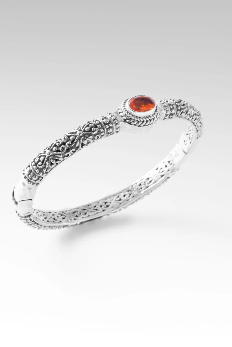 Harmony Bangle? in Mexican Fire Opal