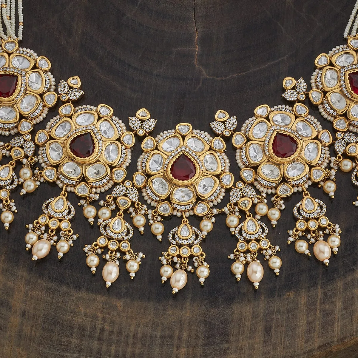 Kundan Necklace 163990