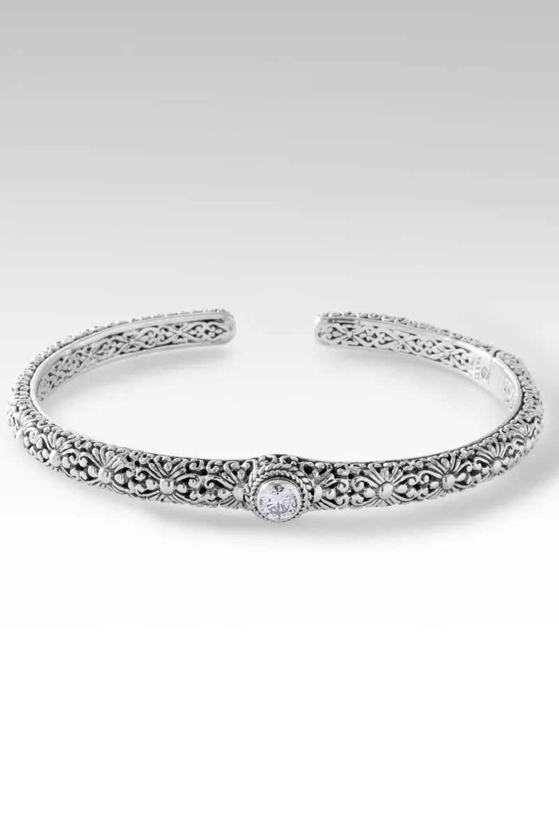 Love One Another Cuff II? in Moissanite