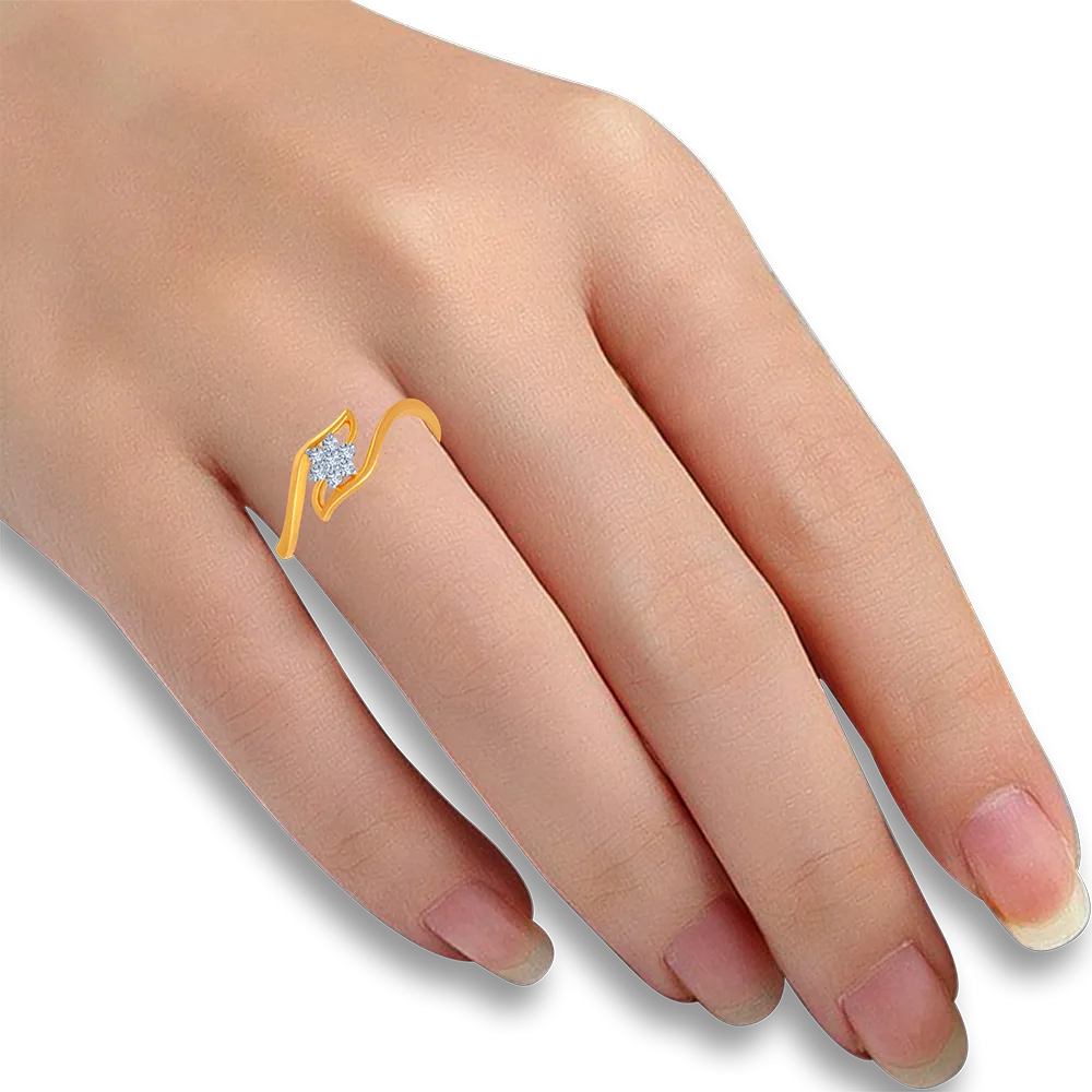 Mellow Meadow Diamond Ring