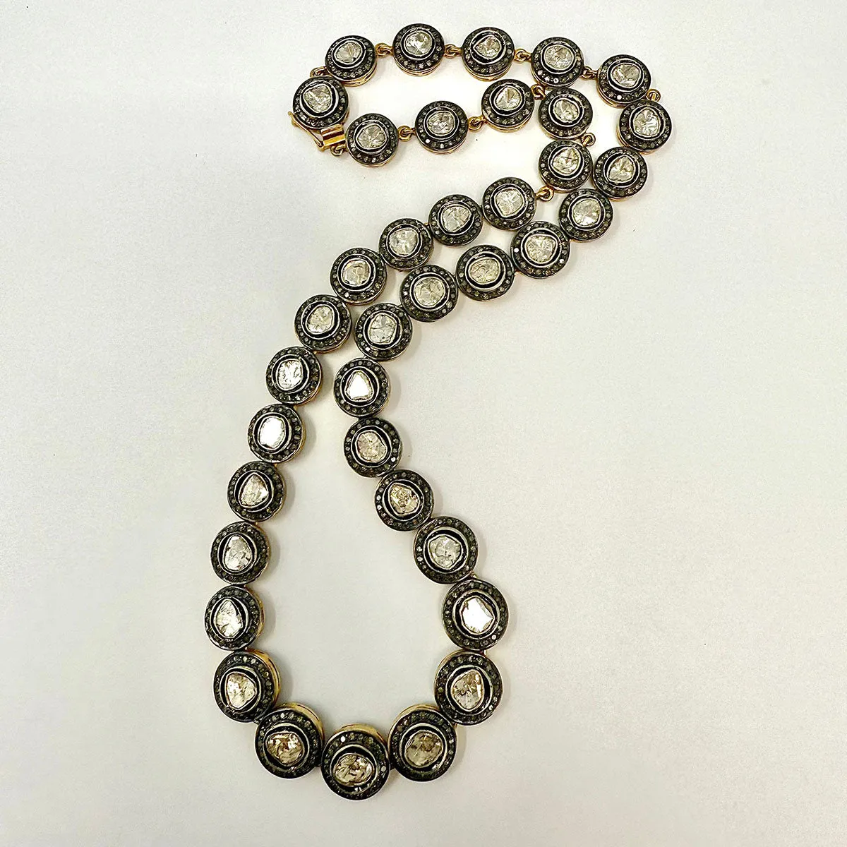 Necklace with Indian Diamonds