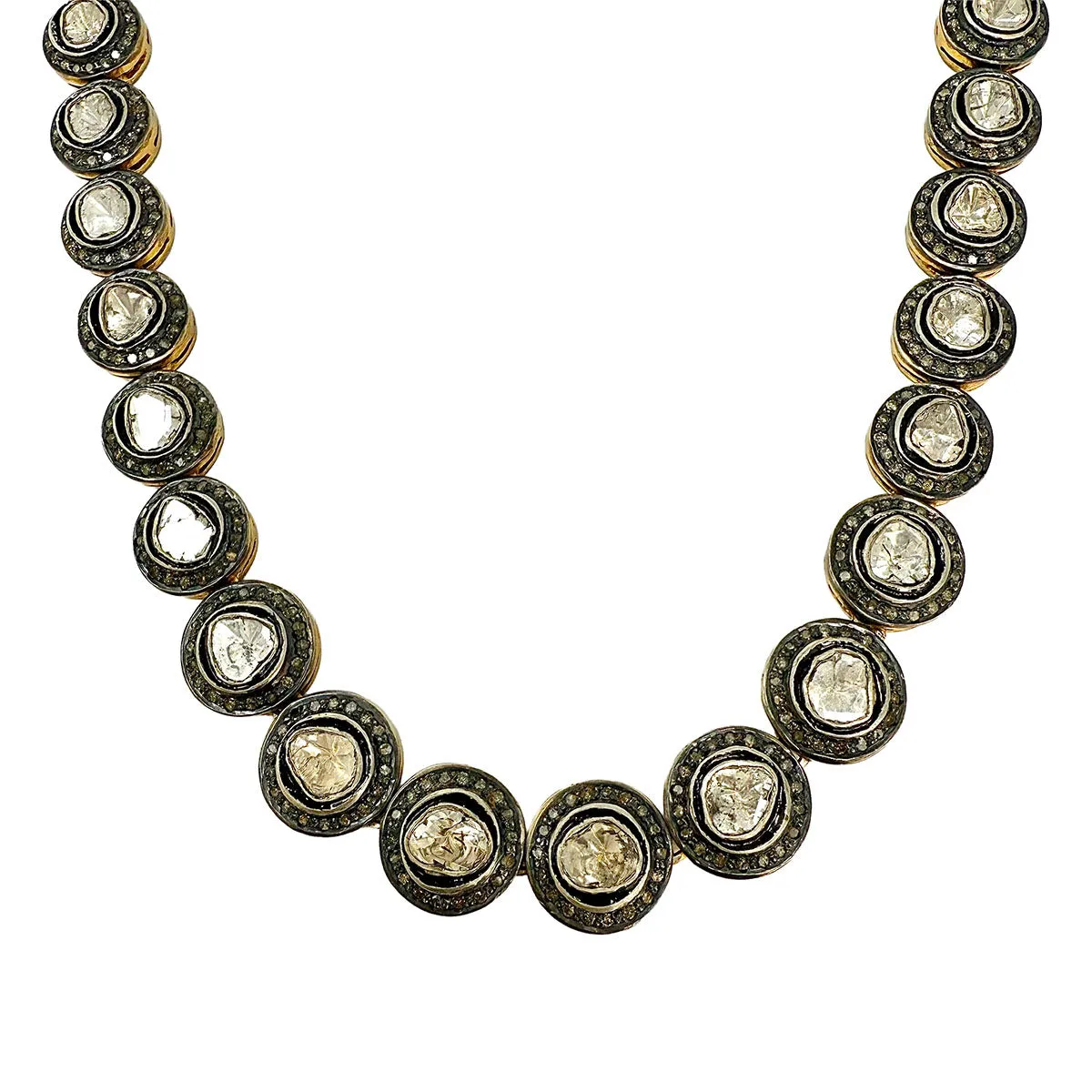 Necklace with Indian Diamonds
