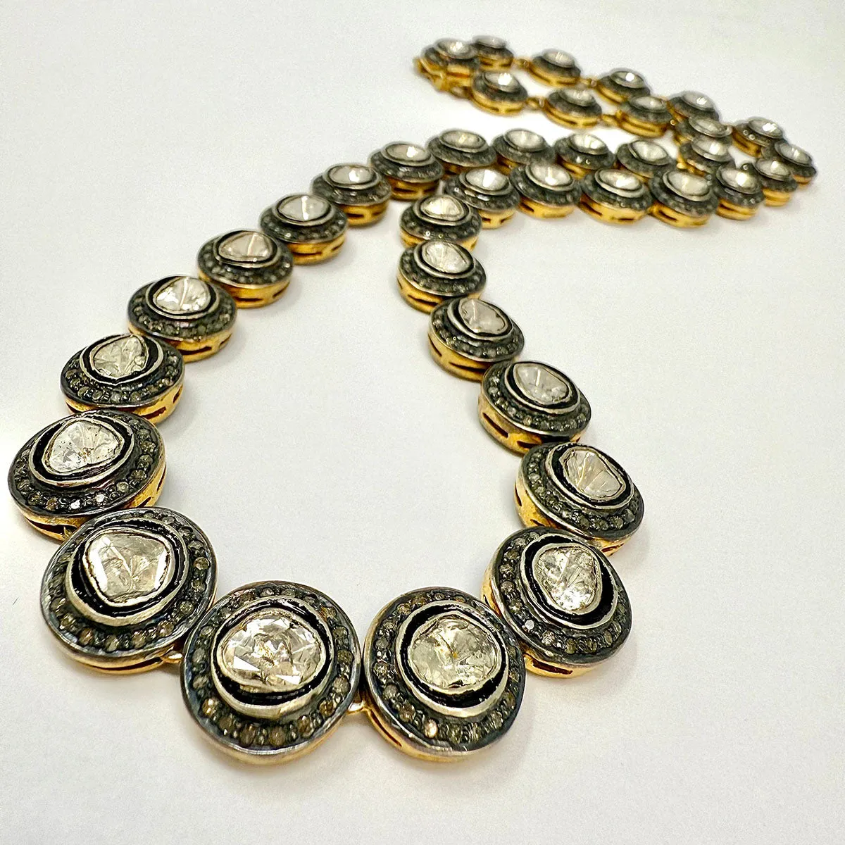 Necklace with Indian Diamonds