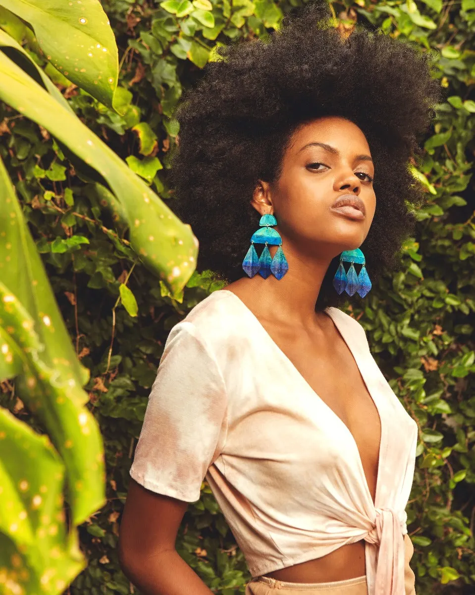 Ocean Ombre Kalaiya Earrings