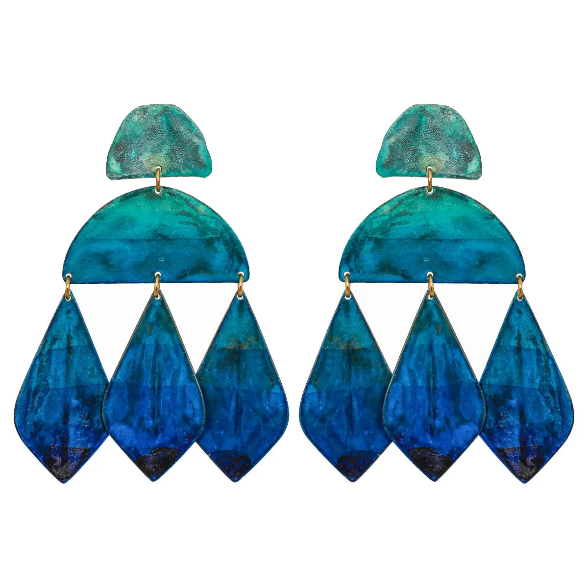 Ocean Ombre Kalaiya Earrings