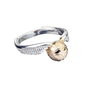Official Harry Potter Sterling Silver Golden Snitch Ring