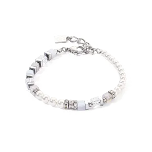 Precious Fusion Offset bracelet silver-ice blue