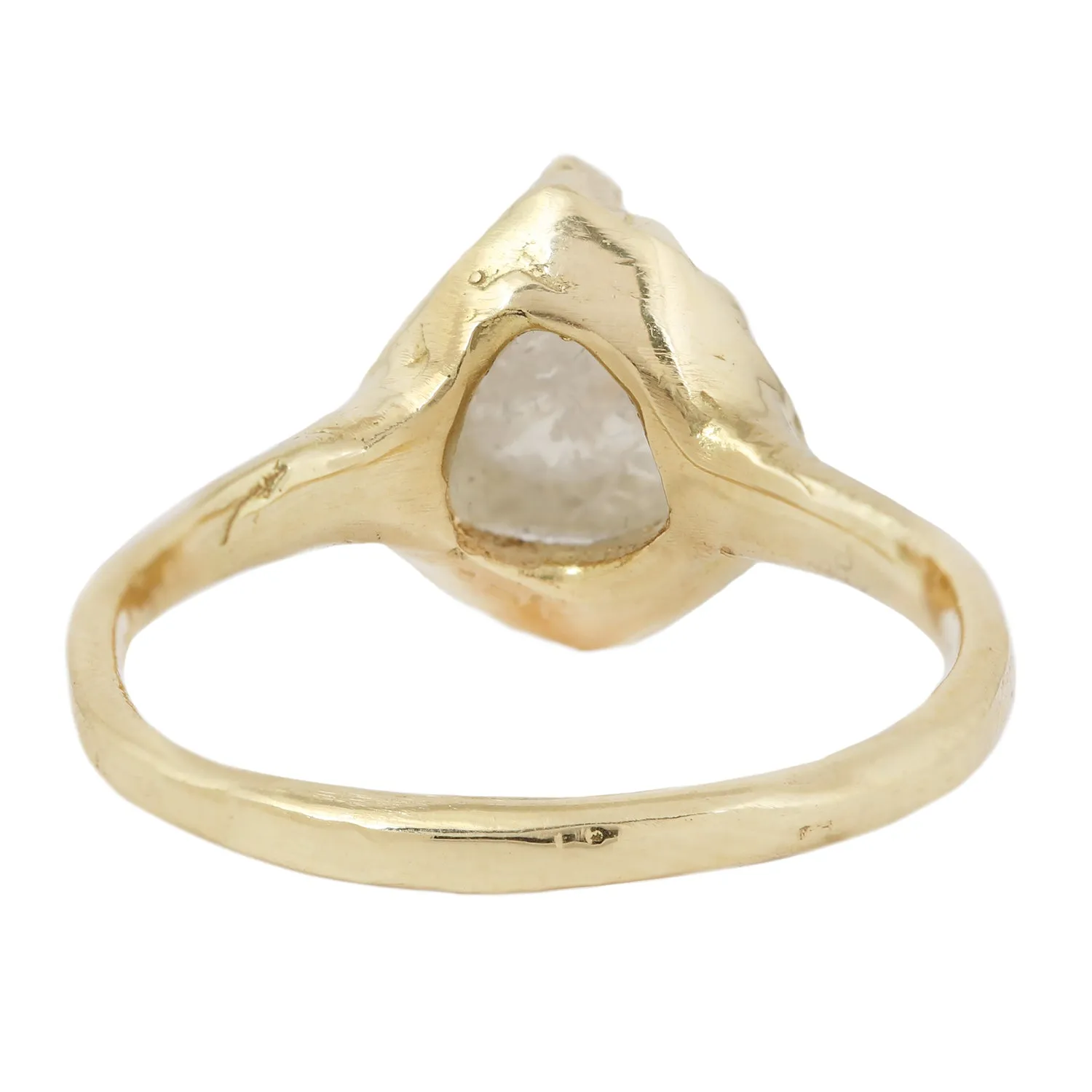 Pyramid of Light Rustic Diamond Ring