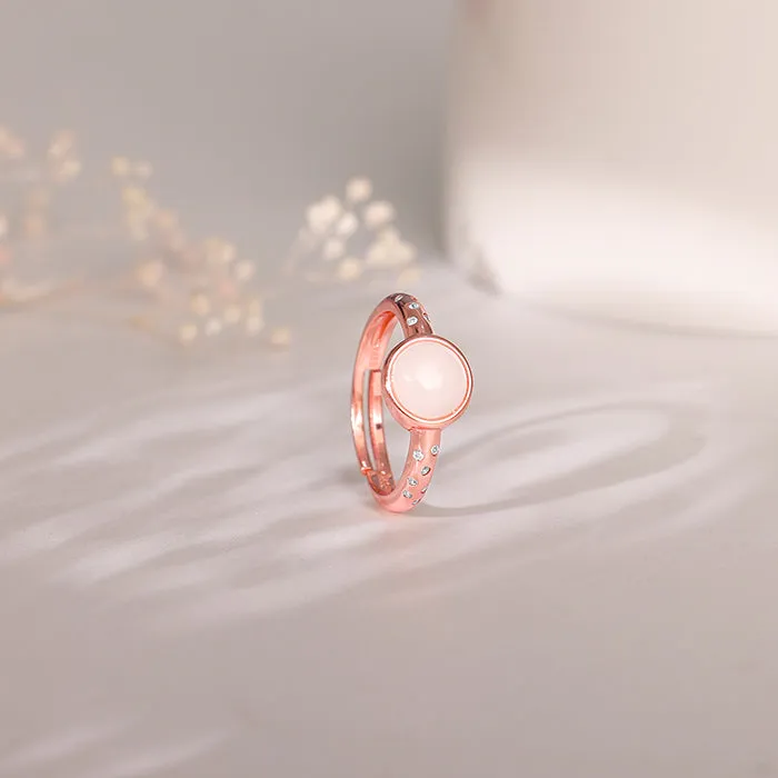Rose Gold Heather Ring
