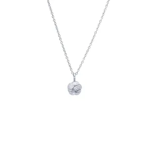 Sav 18K Whitegold Pendant w. 27 Diamonds