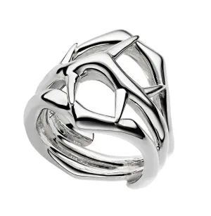 Shaun Leane Blackthorn Sterling Silver Triple Ring