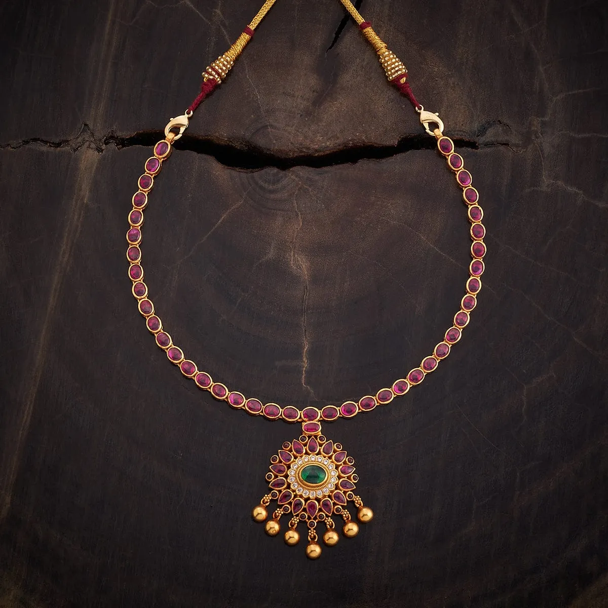 Silver Temple Necklace 146319