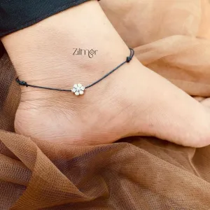 Single flower charm Anklet - KY100460