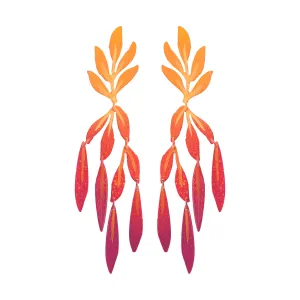 Sunset Sea Forest Earrings