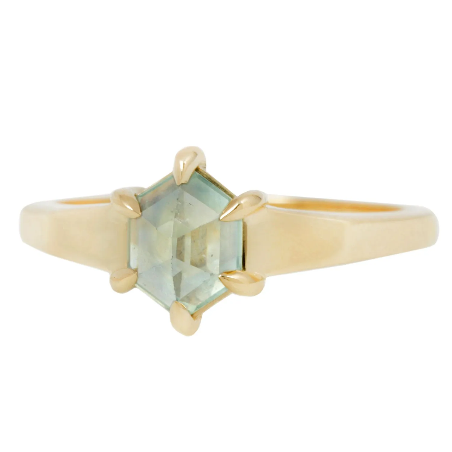 Sweet Mint Sapphire Ring