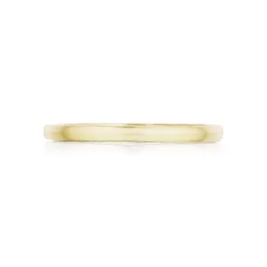Tacori Coastal Crescent High Polish Finish Wedding Band