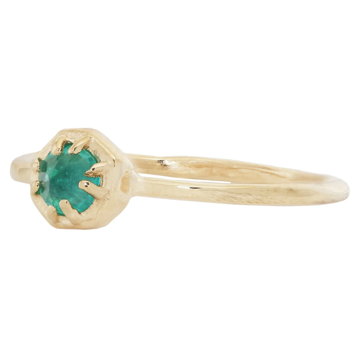Tiny Emerald Ring