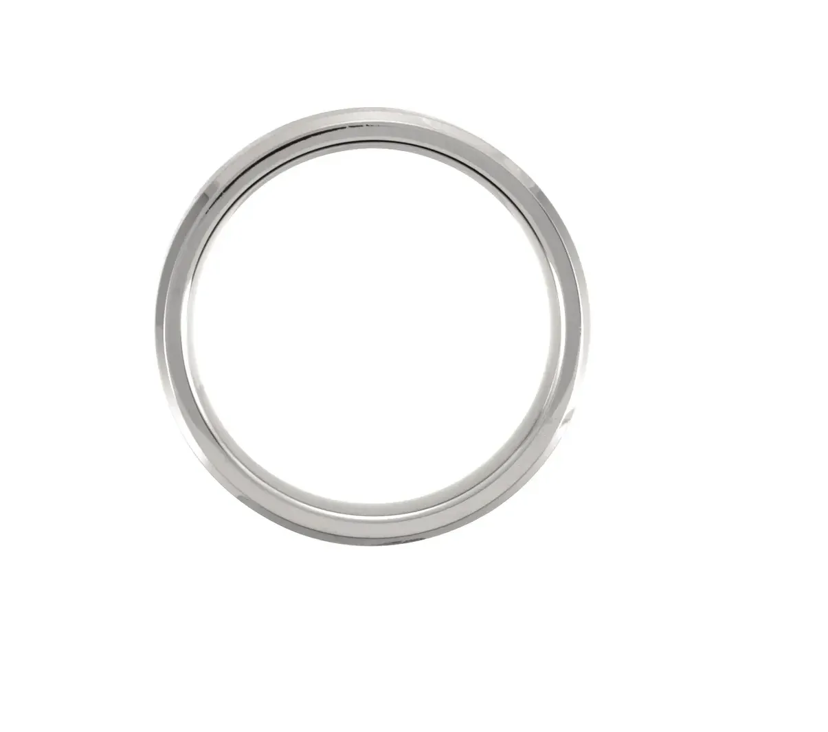 Titanium 7 mm Beveled-Edge Band