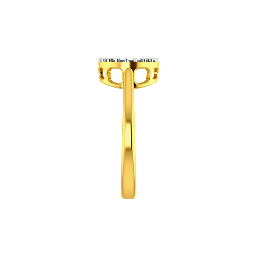 Unique Gold Ring Design With True Reflection Of Elegance