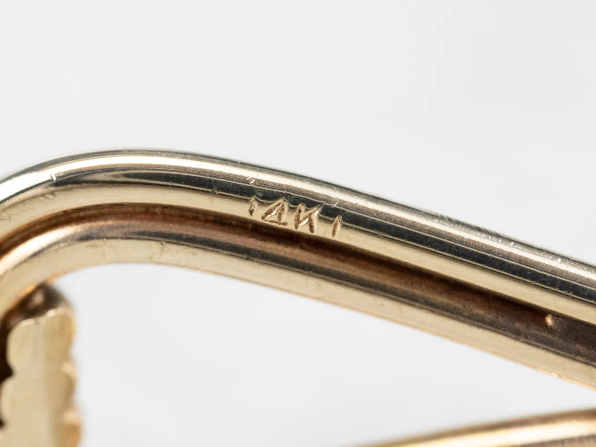 Vintage Gold Bangle Bracelet