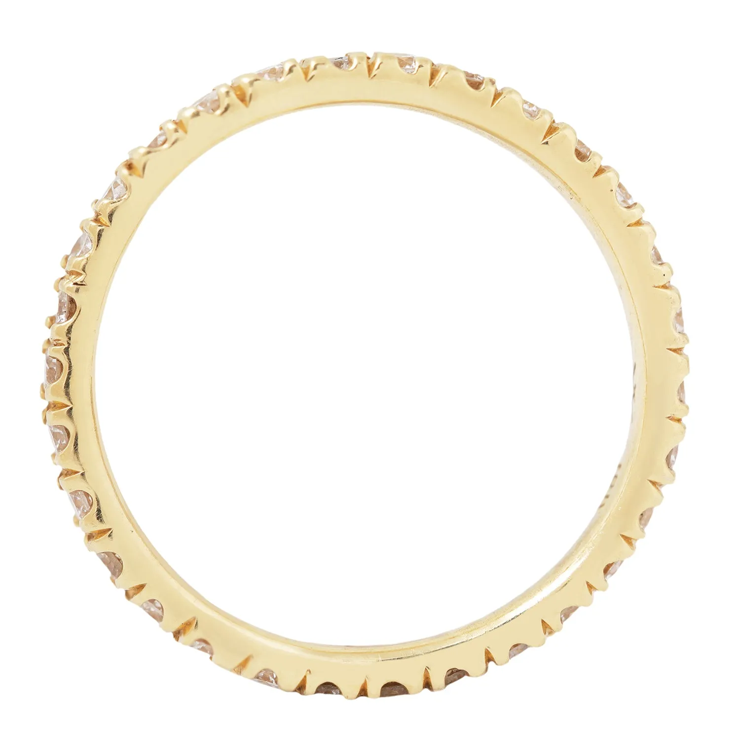 White Diamond Eternity Band